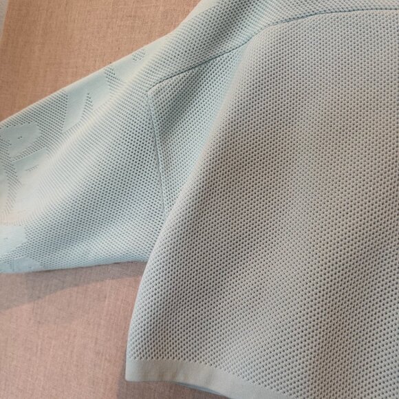 Adidas x Ivy Park Knit Jersey Crop Top Small - Green Tent Drip 2 Beyonce - Picture 12 of 14